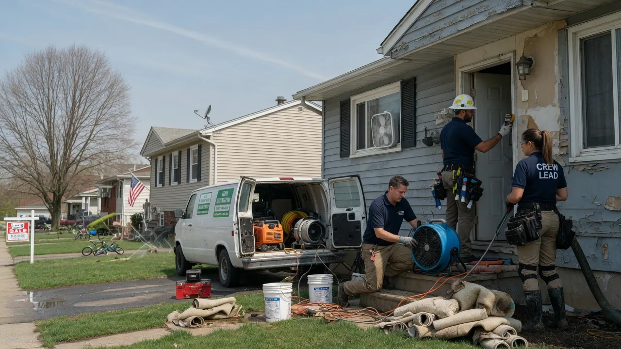 Flood Cleanup in Grove City, OH near me