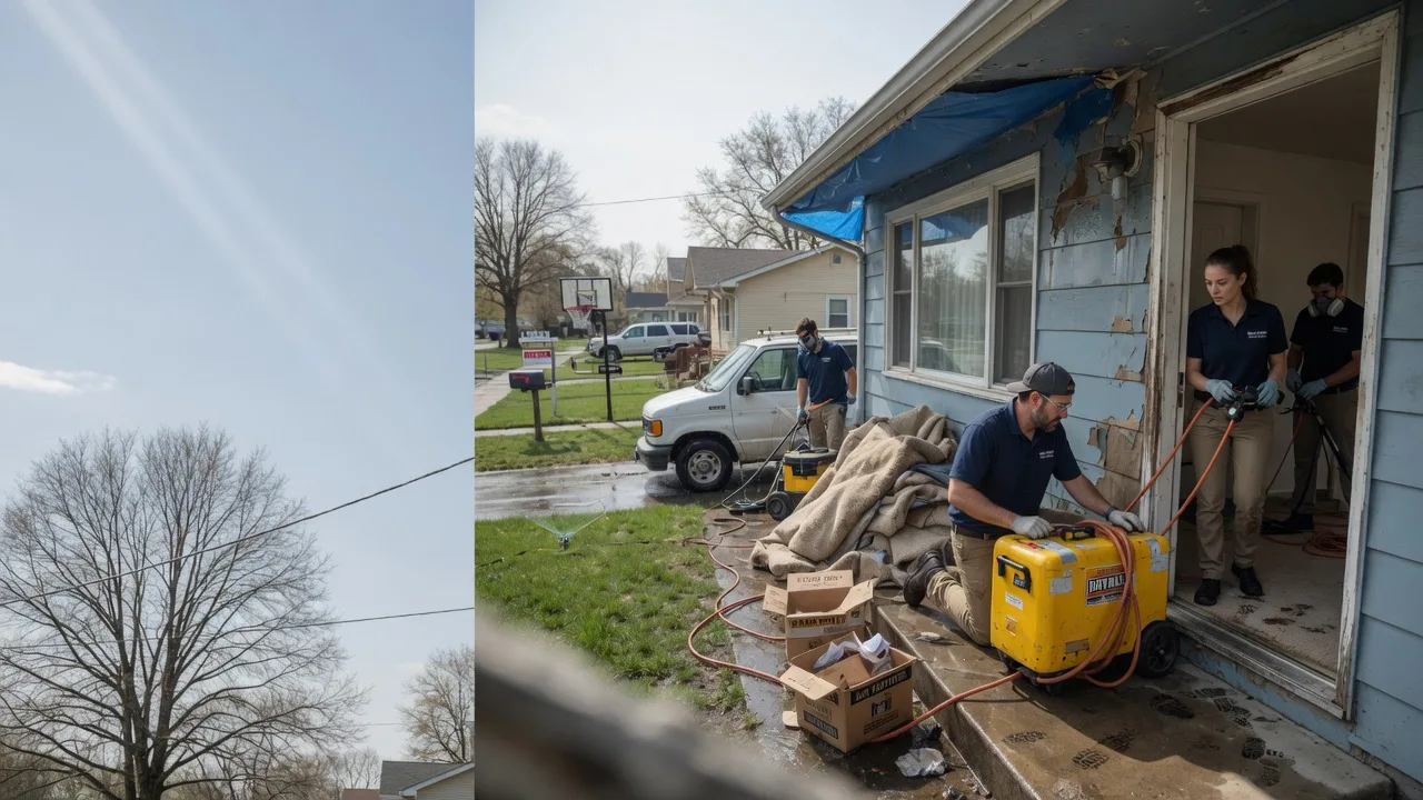 Basement Flood Cleanup in Grove City, OH near me